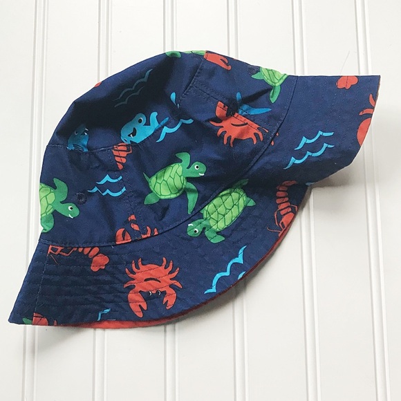 •Gymboree• gone fishing bucket hat - Picture 1 of 4